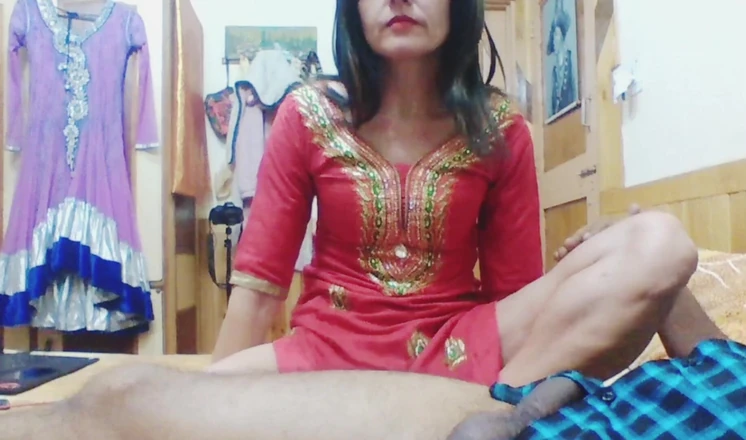 Bolly Karma: Step Mom in Bed with Step Son and His Dick...