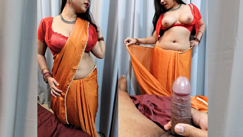 Hot Telugu Aunty Blowjob Erotic Fucking Video (Curvy cum couple)