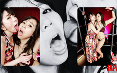 Japan Fetish Fusion: Смелая игра Mio: дикая скачка Karin