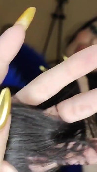 Furjob dengan bulu asli tebal, hairjob, edging, dan furgasme