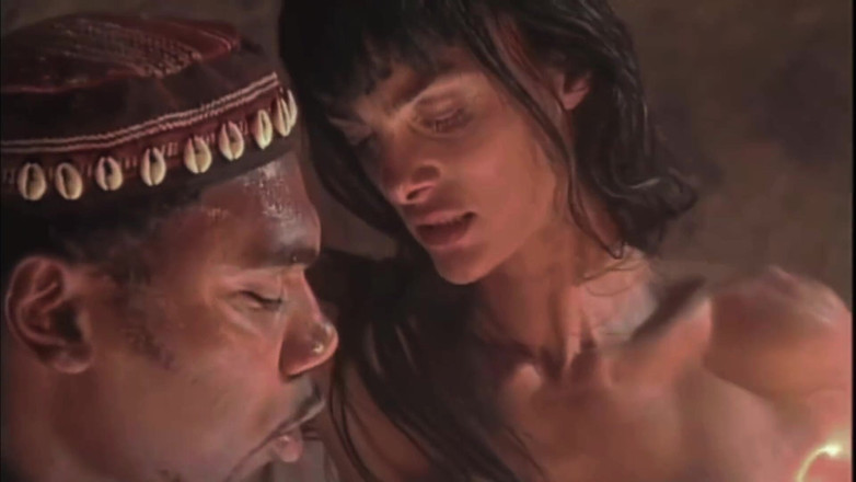 pornitaliangraffiti: Venus White Rides Big Black Cock