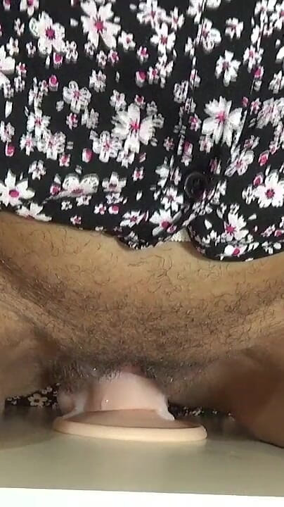 Beautiful Soft Hanging Tits Riding a Dildo (AnnaBUST)