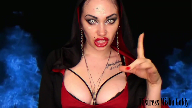 Goddess Misha Goldy: Mesmerizing mindfuck :You will submit to me, you will say my...