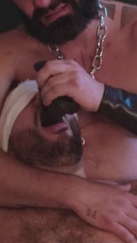 Gagging & Training My Hairy Sub's Throat