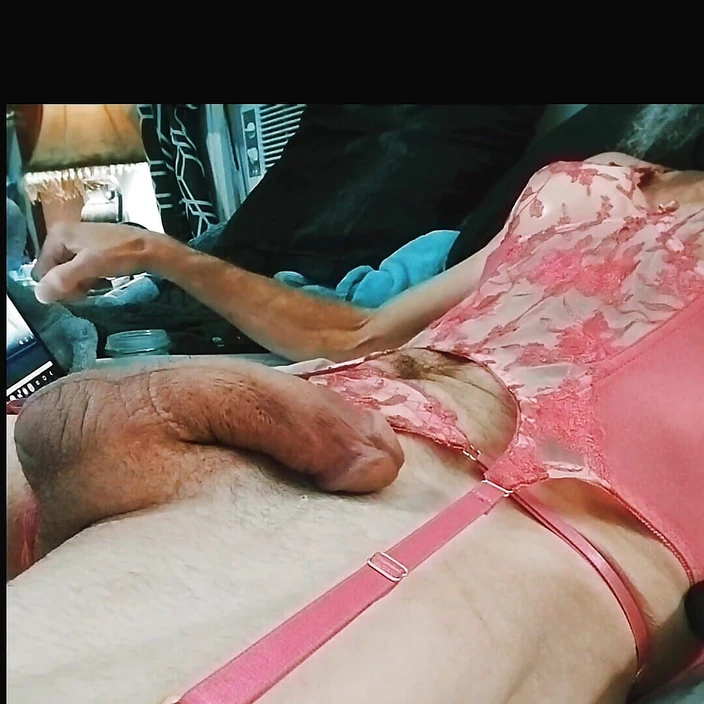 CdmichelleX0: Cdmichelle Loves Playing with Cock Wearing New Pink Lingerie Delivered...