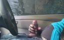 ThickDIckJamaican: Outdoor Car Jerk off