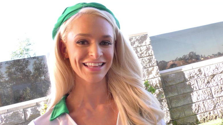 Hefburg: Petite Blonde teen fucks very big cock