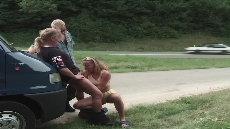 German Porn: Šukání na dálnici a pod dálničním mostem