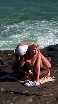Blonde Tarra White with big tits has anal sex and interracial double penetration