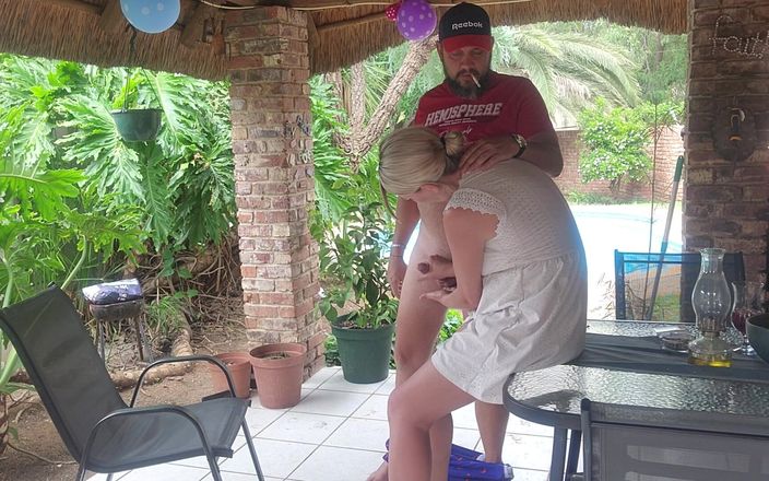 Sparowdox: Fucking the Neighbors Wife on the Patio Were He Can...