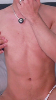 Rubbing My Nipples with Saliva