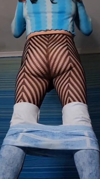 Widok z podłogi My Sexy Stretch Spodnie i Teaser Rajstopy