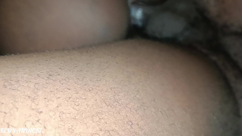 Kenyan Dick: Couple Homemade Porn Riding and Creaming All Over My Dick