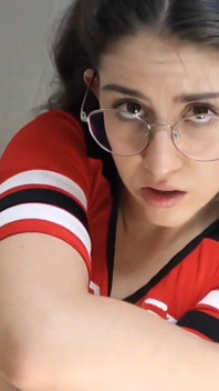 Shanaxnow Cheerleader Nerdy Begging for Blowjob Cum in Mouth