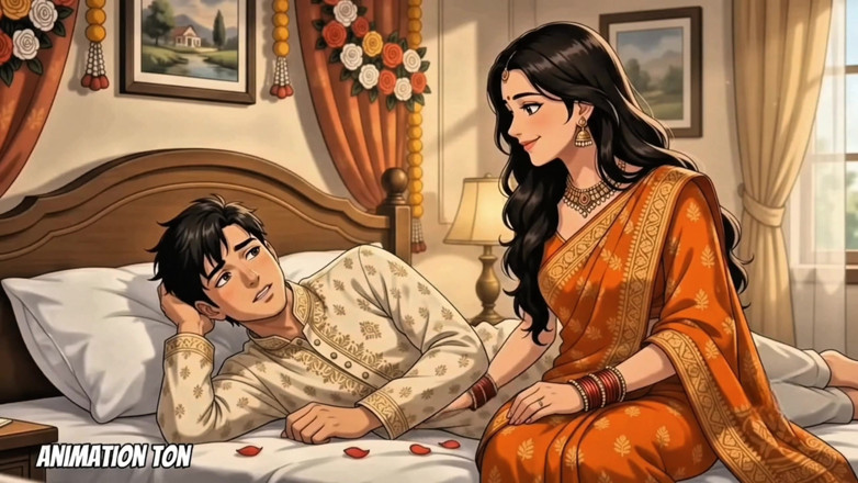 AnimationTon: Episode 3: malam pernikahan - suami nggak di rumah, jadi apa yang...
