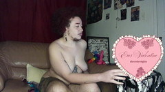 Eros Valentine: 毛茸茸的 ftm 记录手淫单人直播