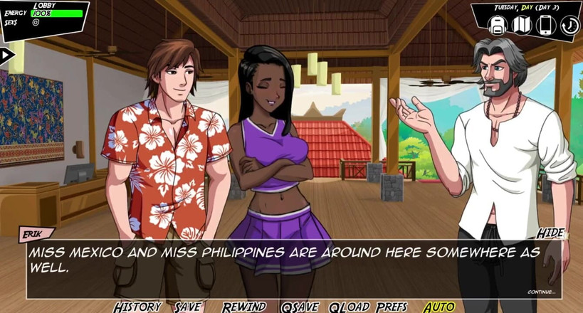 Joystick Cinema: 파라다이스 정욕 [유연한 미디어] - (pt 03)