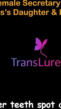 English Audio sex story - secretária transsexual alta com pau enorme - fode enteada e amigo do chefe - parte 3