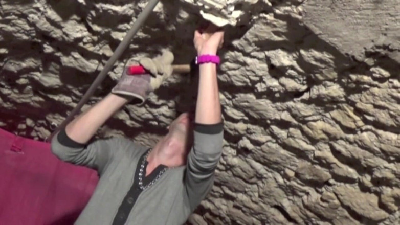 Gaybareback: Französischer twink von scally-jungen in Paris im keller benutzt