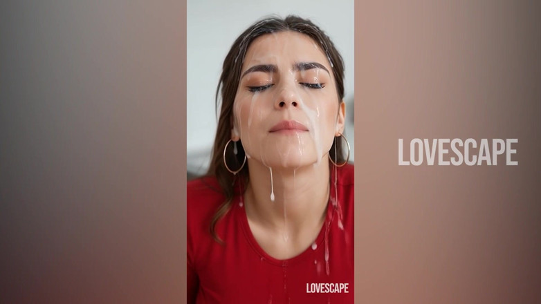 Lovescape: Housewife Filled in the Kitchen
