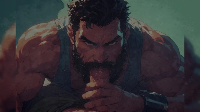 Erotic Man: Chico curioso chupando polla en boda, audio solo fantasía