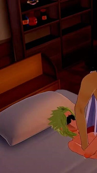 Boku geen held Yaoi All Might X Izawa zonder condoom en creampie