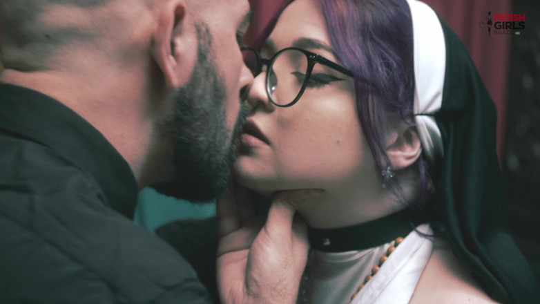Fetish Girls Brazil: Nun Madalena Is a Virgin and Can Only Fuck Her...