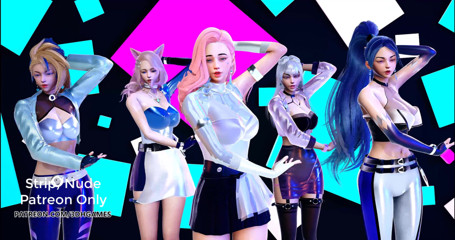 3D-Hentai Games: Exid - DDD 性感的Kpop舞蹈kda Ahri akali Kaisa Evelynn Seraphine Kda全力以待