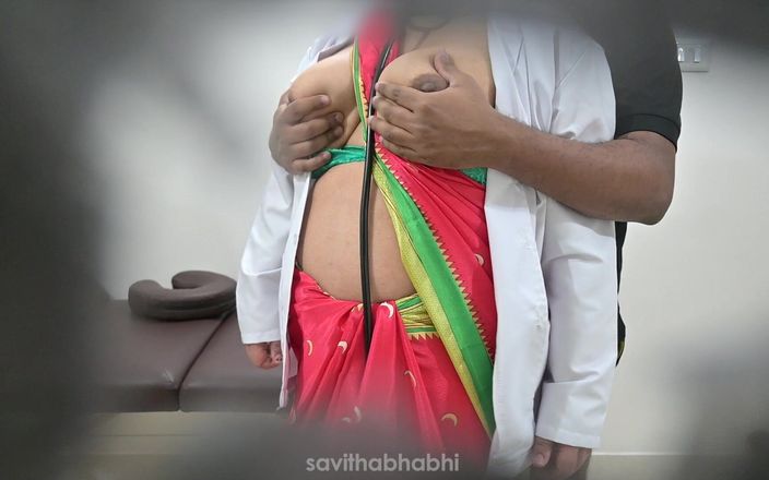 savithabhabhi: Lady Doctor Checking Indian Boy's Dick in a Hospital
