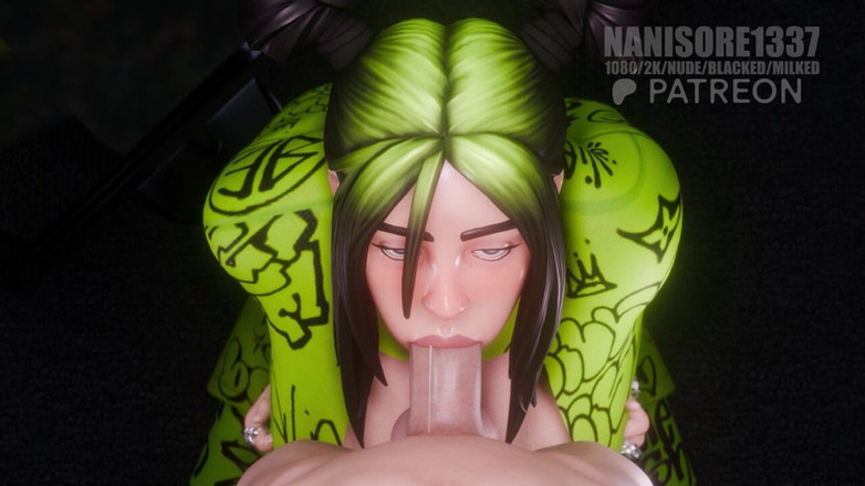 Nanisore1337: Fortnite Billie делает грязный минет в видео от первого лица, 3D-анимация