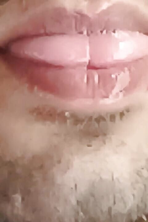 Sperm Ejaculation on Anjali's Red Lips (Xhamster stroks)
