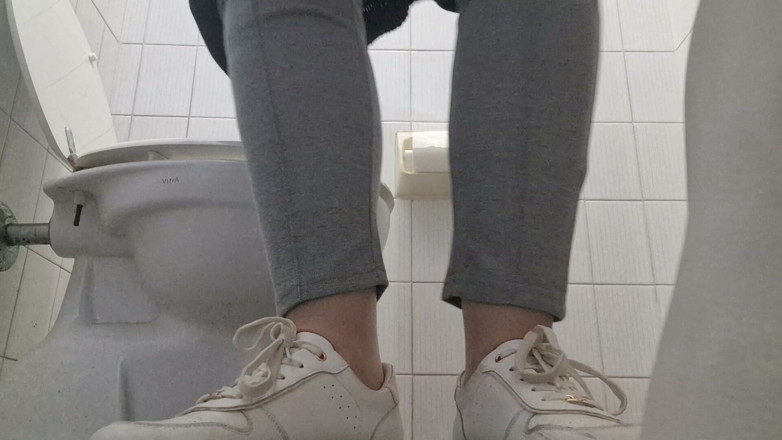 Nicoletta Embassi: Restroom Tension Privacy Behind the Closed Door