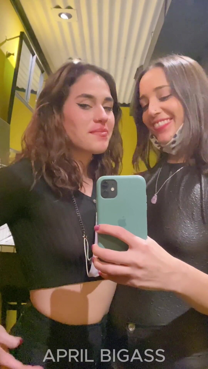 April BigAss: Threesome Pissing on the Streets of Argentina, Mar Del Plata, 2...