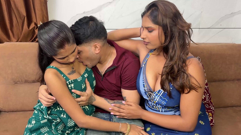HOTMASTIXXX: Two Girl One Boy Hardcore Threesome Sex Big Cock Clear...