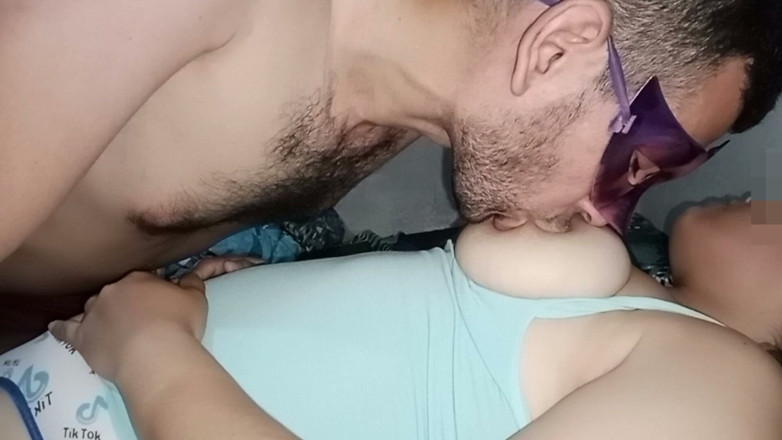 Kriztalyaram: Licking and Sucking My Wife's Big Nipples, I'm Addicted to...