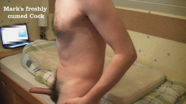 Mark Hannes: Nackter Folien Hump Masturbation
