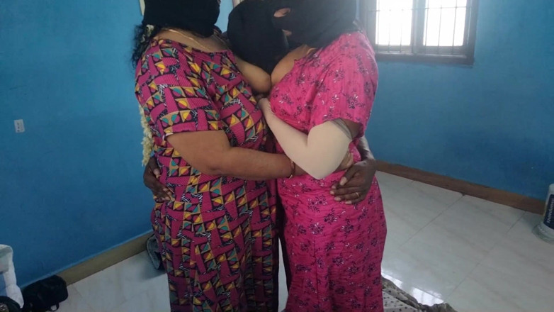 Benita sweety: Two Aunties One Boy Hot Boobs, Cock Sucking