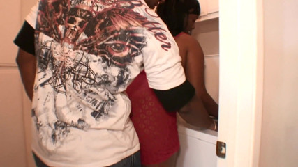 Radical Interracial: Ebony with hairy cunt