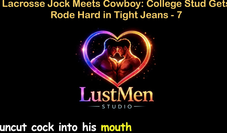 LustMen: English Audio Gay Sex Story - Lacrosse Jock Meets Cowboy College...