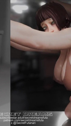 Secretdreamsfuta Intense Doggy-style Passion: Curvy Beauty Ravished by Massive Black Cock, Craving Cum