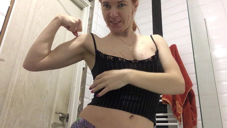 Risky Hairy Couple: My Strong Muscles:) and Face