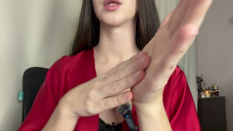 Skinny_lady69: Asmr Powolne ruchy ręki, odsuwanie stresu i niepokoju