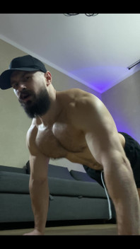 Pumping My Huge Pecs