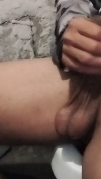 Vou ao banheiro para me masturbar
