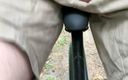 Apomit: Forest dick flash, bike ride, young boy, amateur