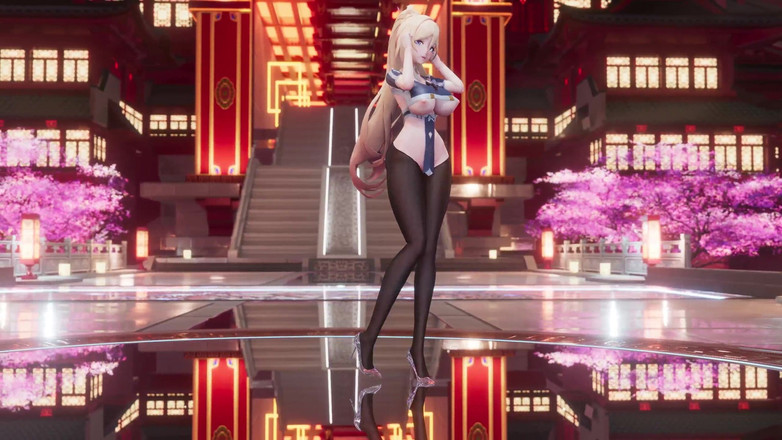 MikuMotion: [MMD] Marionette Erotik Seragam Stoking Hitam