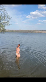 I spent the whole weekend swimming