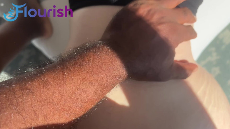 Mr Flourish Live: Odpolední pov šukání Aura Rose s mrflourish