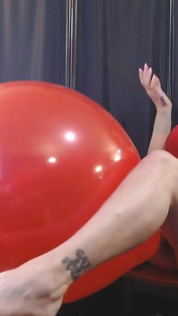 17' Big Red Balloon Blow up