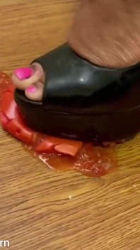 Walking Around Squashing Tomatoes with My High Heels